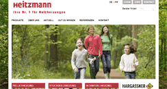 Desktop Screenshot of heitzmann.ch