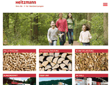 Tablet Screenshot of heitzmann.ch